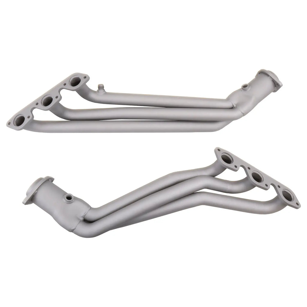 Ford Mustang V6 1-5/8 Long Tube Exhaust Headers Polished Silver Ceramic 99-04 - BBK Performance