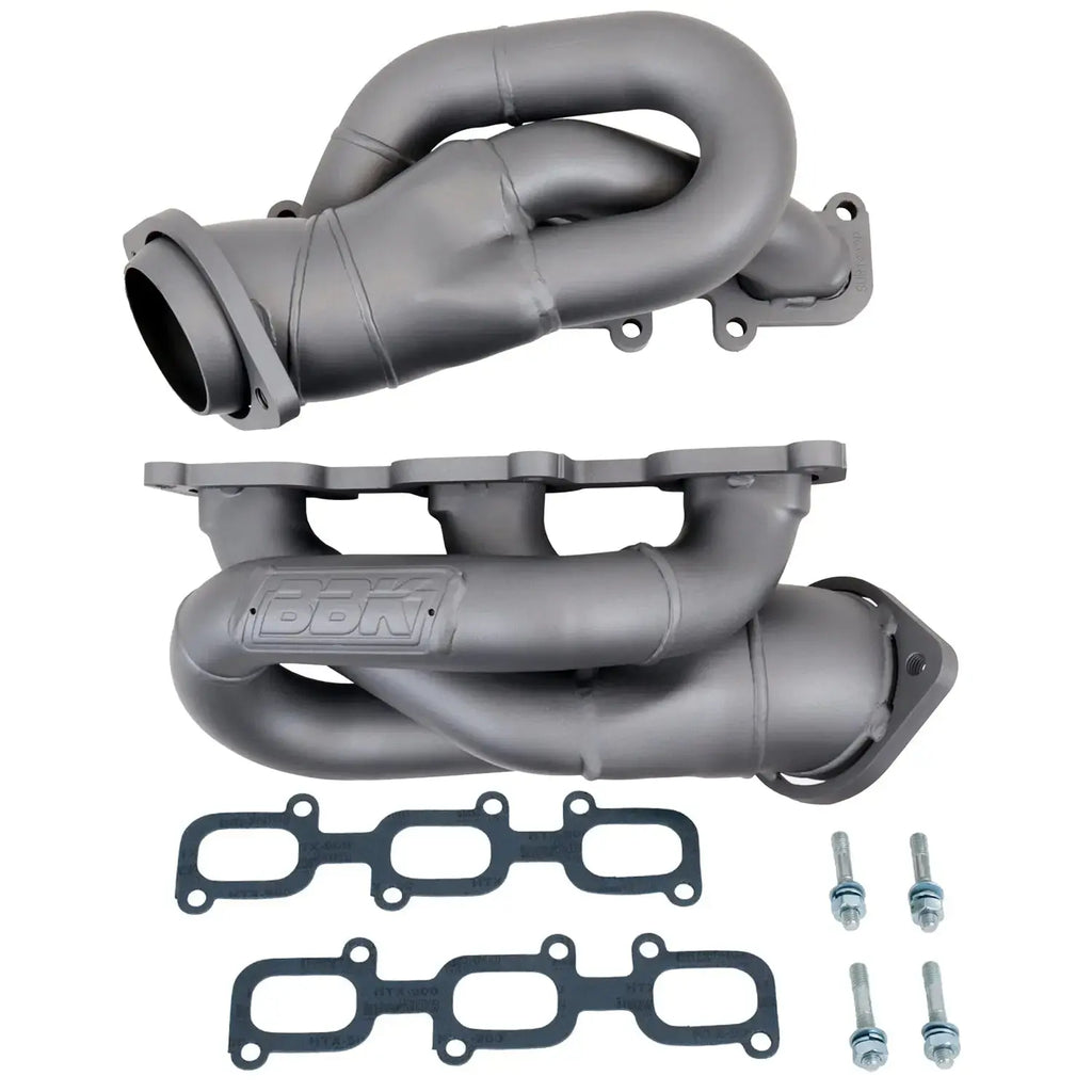 Ford Mustang V6 3.7 1-5/8 Shorty Exhaust Headers Titanium Ceramic 11-17 - BBK Performance
